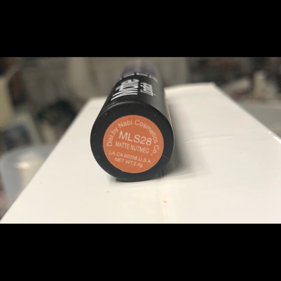 Nabi Matte Lipstick #40 Nutmeg, NEW Completely Sealed - Picture 5 of 6